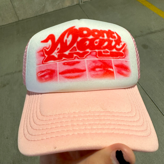 "Lip" Mesh Hat